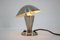 Small Bauhaus Metal Adjustable Table Lamps, 1940s, Set of 2 3