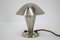 Small Bauhaus Metal Adjustable Table Lamps, 1940s, Set of 2 5