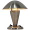 Lampada da tavolo piccola Bauhaus regolabile in metallo, anni '40, Immagine 1