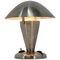 Small Bauhaus Metal Adjustable Table Lamp, 1940s, Image 1