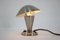 Small Bauhaus Metal Adjustable Table Lamp, 1940s, Image 3