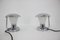 Bauhaus Chrome & Glass Table Lamps, 1930s, Set of 2 7