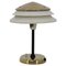 Brass Table Lamp from Zukov, 1950s, Image 1