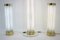 Glass & Brass Floor Lamps from Kamenicky Senov, 1960s, Set of 3 4