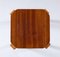 Mid-Century Swedish Stool in Mahogany and Beech 3