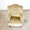 White Velvet Armchair 6