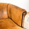 Vintage Worn Sheep Leather Chair 14
