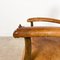 Antique Cognac Colored Sheep Leather Armchair with Worn Armrests 7