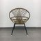 Mid-Century Rattan Lounge Chair, 1960s 4