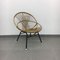 Fauteuil Mid-Century en Rotin, 1960s 1