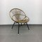 Mid-Century Rattan Lounge Chair, 1960s 1