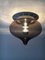 Mid-Century Smoked Glass Ceiling Lamp from Dijkstra, 1970s, Image 2