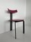 Mid-Century Pink Zeta Dining Chair from Harvink, 1980s 1