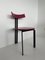 Mid-Century Pink Zeta Dining Chair from Harvink, 1980s, Image 1