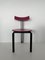 Mid-Century Pink Zeta Dining Chair from Harvink, 1980s, Image 3