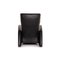 DS 25 Black Leather Armchair from de Sede 12