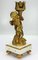 Napoleon III Style Candlestick in White Marble and Fire-Gilt Bronze, 1860s, Image 6