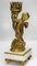 Napoleon III Style Candlestick in White Marble and Fire-Gilt Bronze, 1860s, Image 4