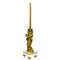 Napoleon III Style Candlestick in White Marble and Fire-Gilt Bronze, 1860s 1