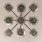 Chrome Sputnik Chandelier in the Style of Sciolari, 1970s 17