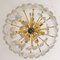 Palazzo Light Fixtures in Gilt Brass and Glass by J. T. Kalmar, 1970, Set of 7 14