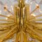 Palazzo Light Fixtures in Gilt Brass and Glass by J. T. Kalmar, 1970, Set of 7 4