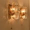 Palazzo Light Fixtures in Gilt Brass and Glass by J. T. Kalmar, 1970, Set of 7 19