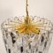 Palazzo Light Fixtures in Gilt Brass and Glass by J. T. Kalmar, 1970, Set of 7 13