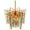 Marked Crystal and Gilt Metal Chandelier from Kinkeldey, Germany, 1970s, Image 1