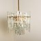 Marked Crystal and Gilt Metal Chandelier from Kinkeldey, Germany, 1970s 14