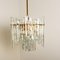 Marked Crystal and Gilt Metal Chandelier from Kinkeldey, Germany, 1970s, Image 14