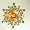 Marked Crystal and Gilt Metal Chandelier from Kinkeldey, Germany, 1970s 5