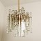 Marked Crystal and Gilt Metal Chandelier from Kinkeldey, Germany, 1970s 2