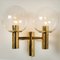 Three-Light Fixtures in the Style of Hans Agne Jakobsson, Sweden, 1960, Set of 3 15