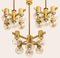 Brass and Glass Light Fixtures in the Style of Jacobsson, 1960s, Set of 2, Image 11