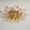 Crystal and Gilded Brass Italian Flushmount / Sconce from Stilkronen 8