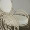 Poltrona in ferro con cuscini imbottiti, Italia, inizio XX secolo, set di 2, Immagine 6