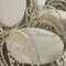 Poltrona in ferro con cuscini imbottiti, Italia, inizio XX secolo, set di 2, Immagine 7