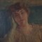 Retrato de mujer, siglo XX, óleo sobre lienzo, Imagen 3