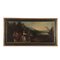 Paesaggio con figure femminili, olio su tela, scuola piemontese, 1700, Immagine 1