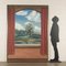 Trompe L'oeil with Landscape, Oil on Canvas 2