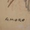 Gino Moro, Mixed Media on Cardboard 7