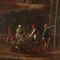Paisaje con figuras, óleo sobre lienzo, siglo XVII, Imagen 9