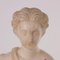 Escultura de una matrona romana de mármol blanco, Italia, siglo XIX, Imagen 4