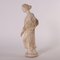 Escultura de una matrona romana de mármol blanco, Italia, siglo XIX, Imagen 3