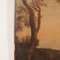 Paesaggio con figure, olio su tela, XIX secolo, Immagine 6
