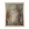 Paesaggio con figure, olio su compensato, XX secolo, Immagine 1