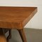 Eichenholz Furnier Tisch, 1940er 6
