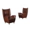Bergere Armchairs, 1950s, Set of 2 1
