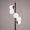 Marble, Metal Brass and Glass Floor Lamp, Italy, 1950s 3
